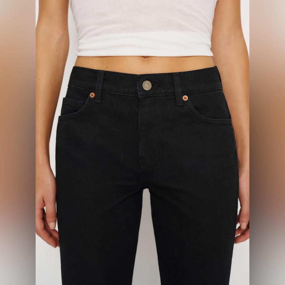Reformation Greer mid rise straight jeans - Picture 3 of 5